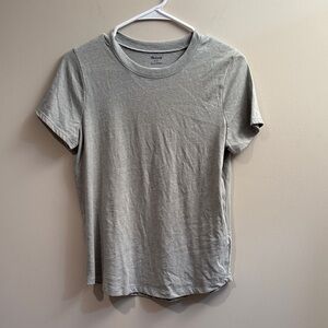 Madewell Heather Gray Short Sleeve Tee